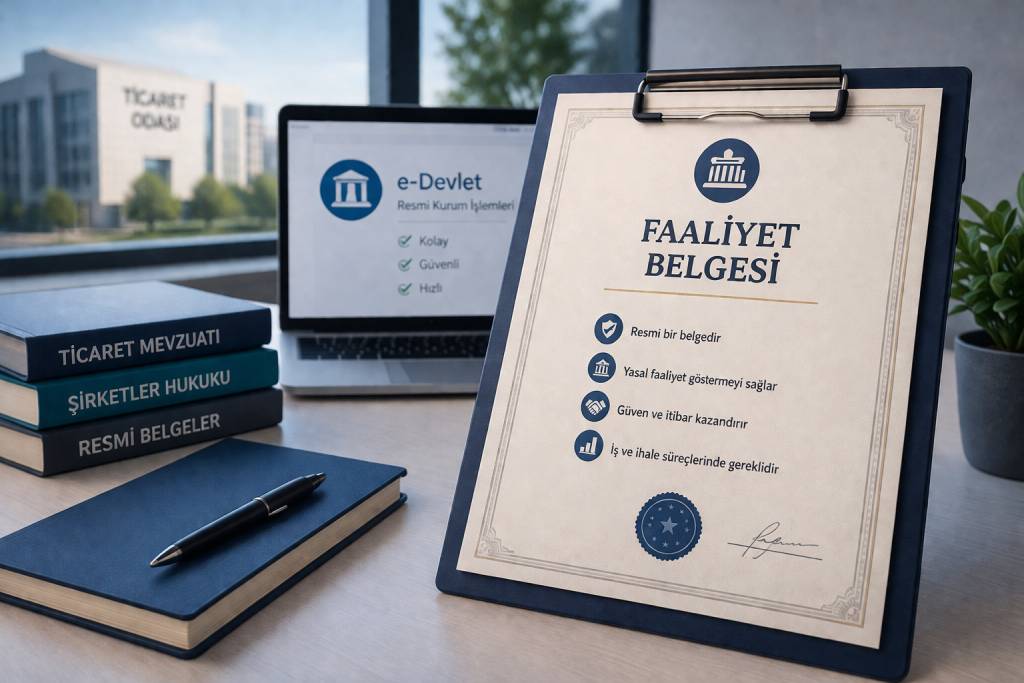 Faaliyet Belgesi Nedir? Nasıl ve Nereden Alınır, Ne İşe Yarar?