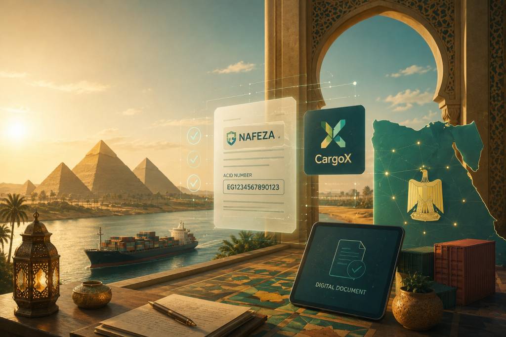 Mısır İhracatlarında NAFEZA ve CargoX Nedir, Nasıl Kullanılır? ACID Numarası Rehberi