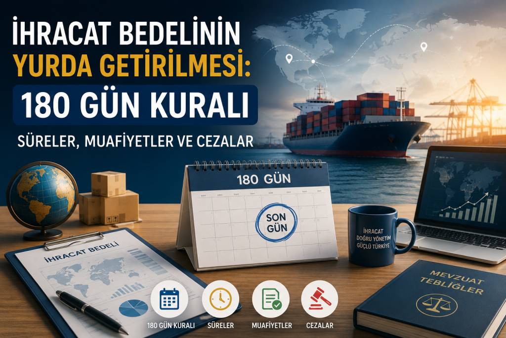 İhracat Bedelinin Yurda Getirilmesi: 180 Gün Kuralı, Süreler, Muafiyetler ve Cezalar
